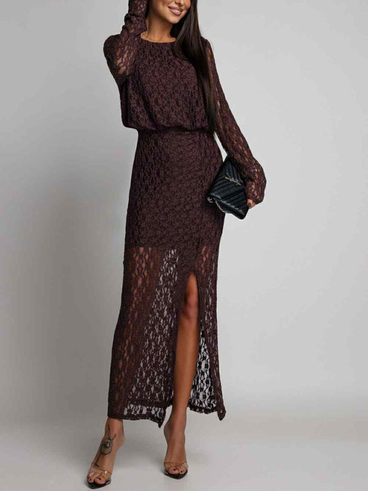 Honestly dress Brown  - 8911