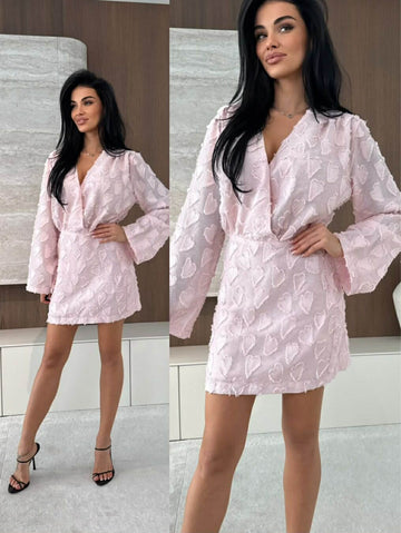 Lokina dress rosa   - H4543