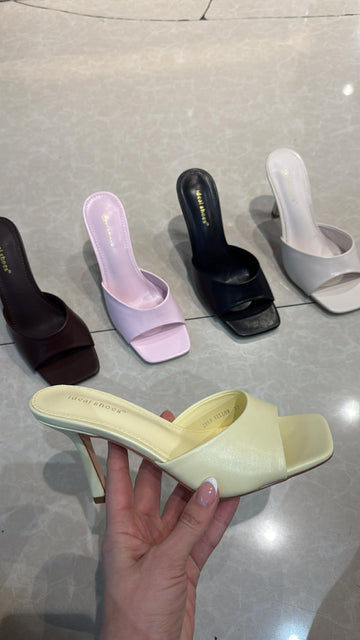 Libba Shoes Yellow   -2859
