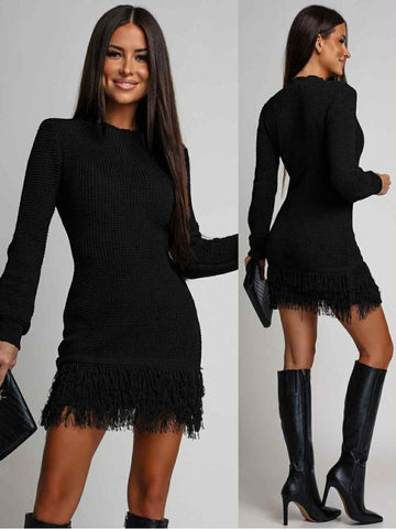 Solana dress Black - JPU1236-6