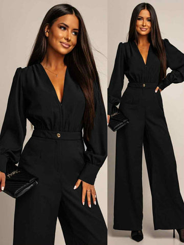 Ancha jumpsuit Black - ZP1078