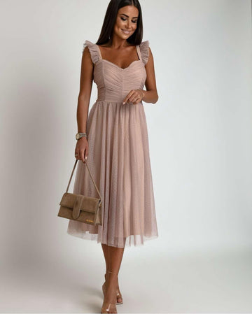 Aza dress nude - 20158