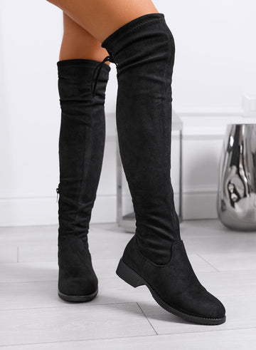 Maybilin overknee Black  - FR837