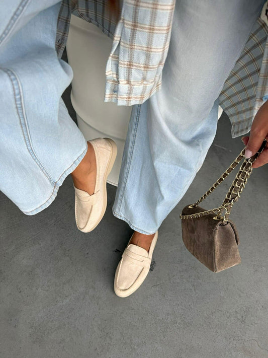 Annah loaffers beige - H8-565