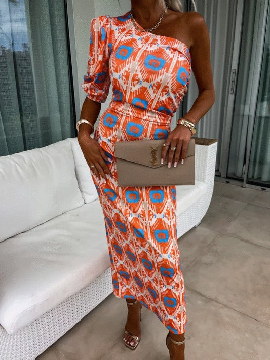 Yazz dress orange - B8547 34567 556