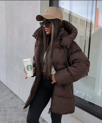 Iliana winter jacket choko FC7571