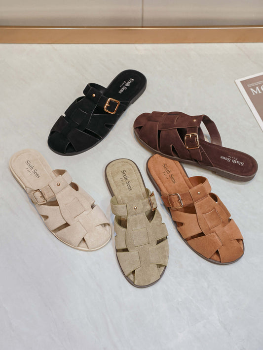 Everlyn sandals black - RC180