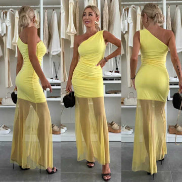 Fantana dress yellow - A1026