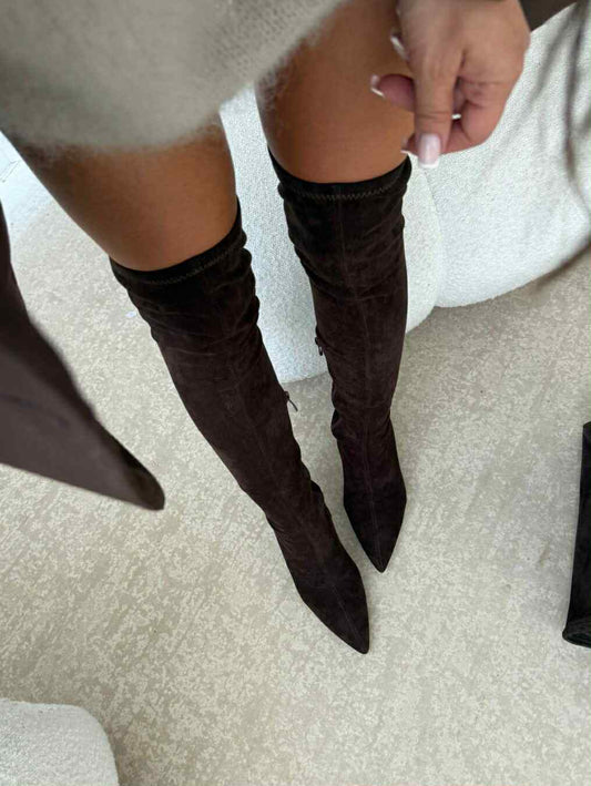 Eyline overknee Brown - H8-1000H
