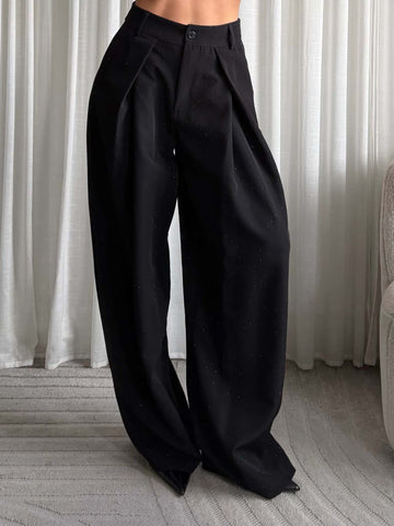 Klovah simili pants Black/black - M935