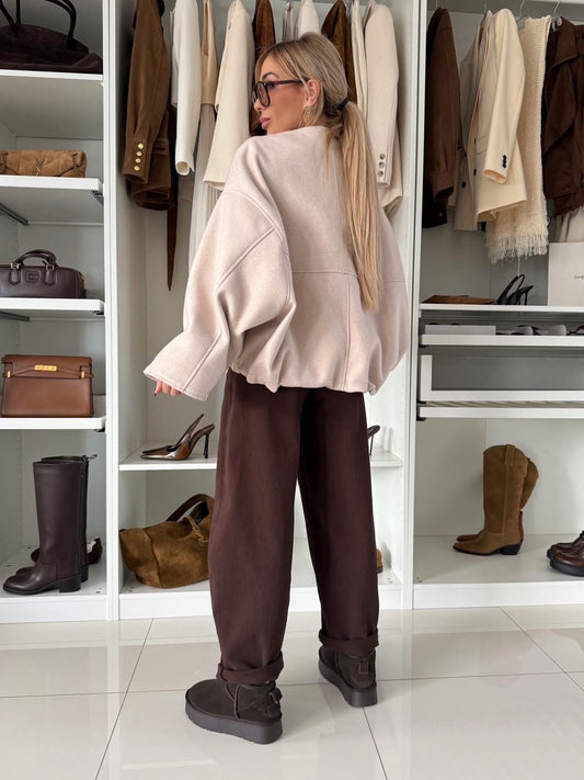Bridget jacket beige -OX9085