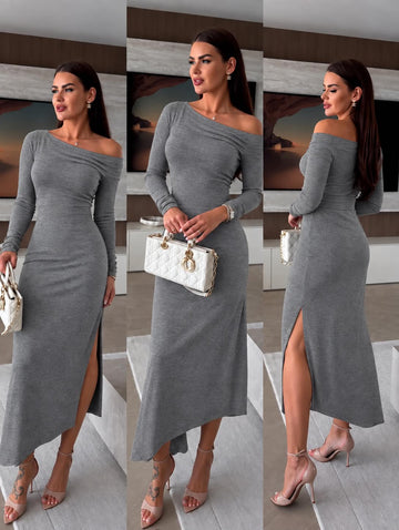 Arrina dress grey - C43543