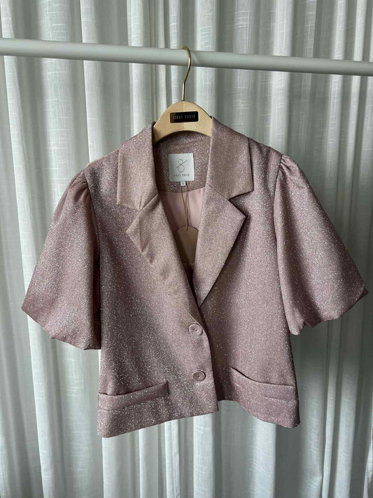 Rachael short blazer pink   - EP19601