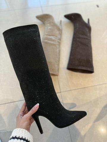Fatime Stone boots Black - 2527