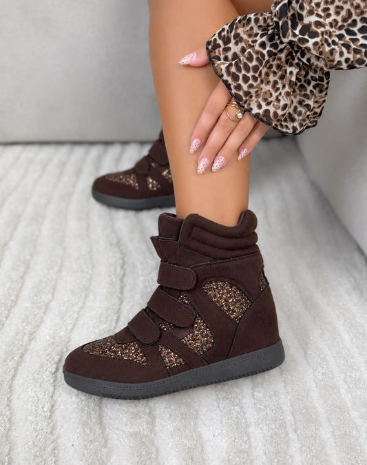 Jill simili sneakers Brown - HB-330