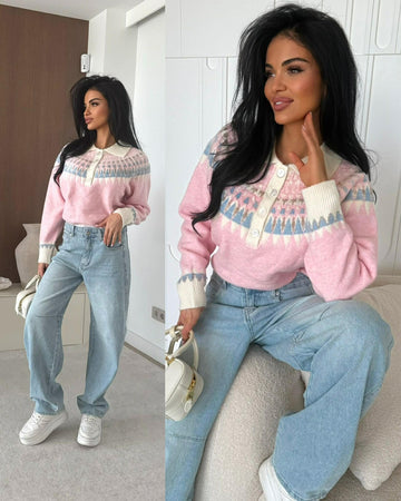 Nikolina sweat rosa - AT9479
