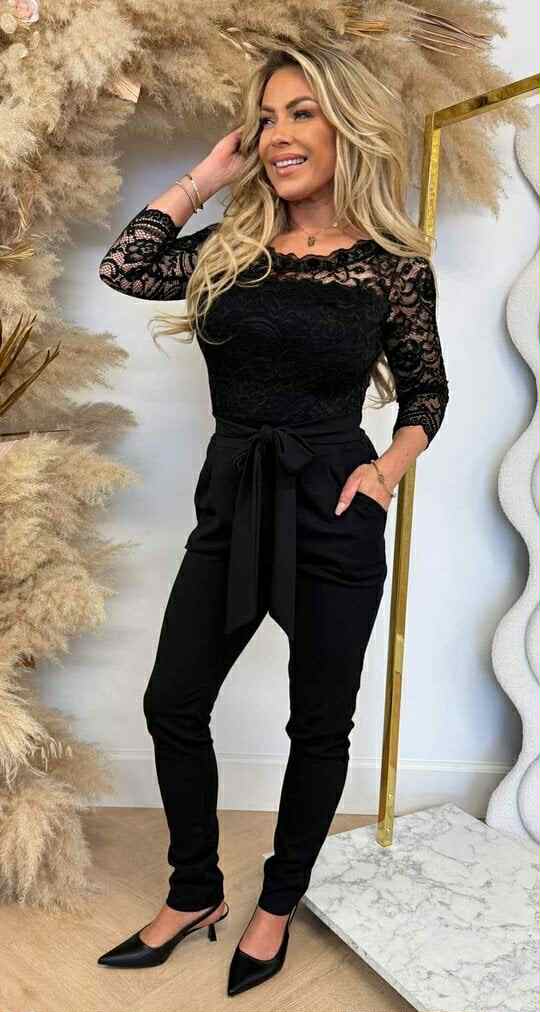 Vendela jumpsuit Black