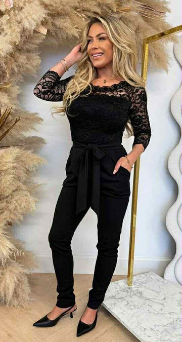 Vendela jumpsuit Black