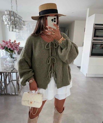 Ronja Knit  army - 24618