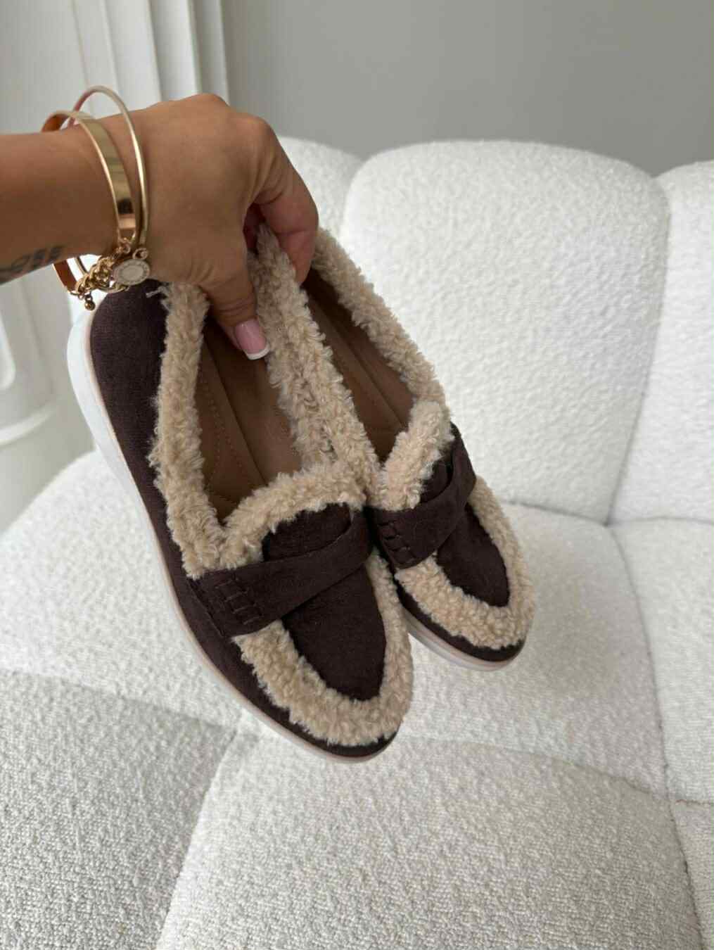 Mantana slippers Brown - GO-301