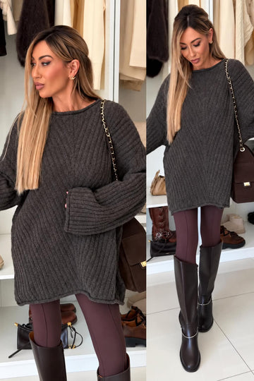 Serrah sweat brown - PB2002