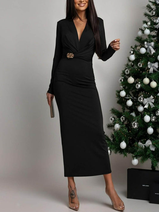 Lenova dress black - C44029