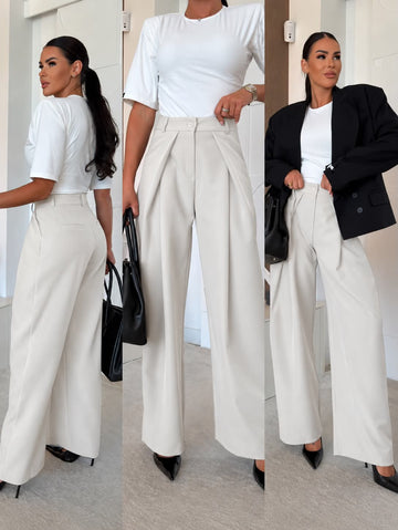 Bellamica pants beige - M823