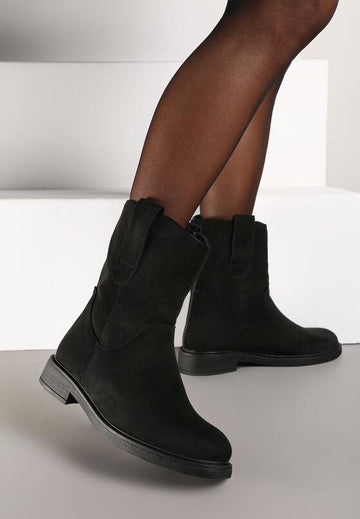 Deluxa boots Black f6610 12345 556
