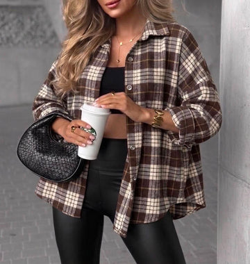 Dyveke shirt chocolat - 9640A