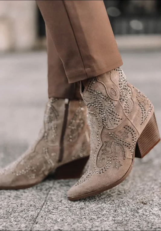 Novia boots khaki - 9676