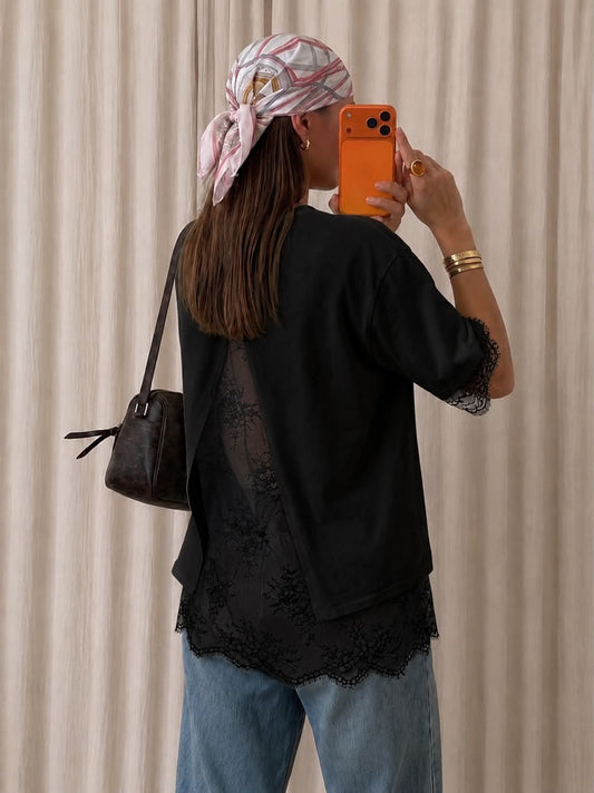 Xebba tee Black  - C46596