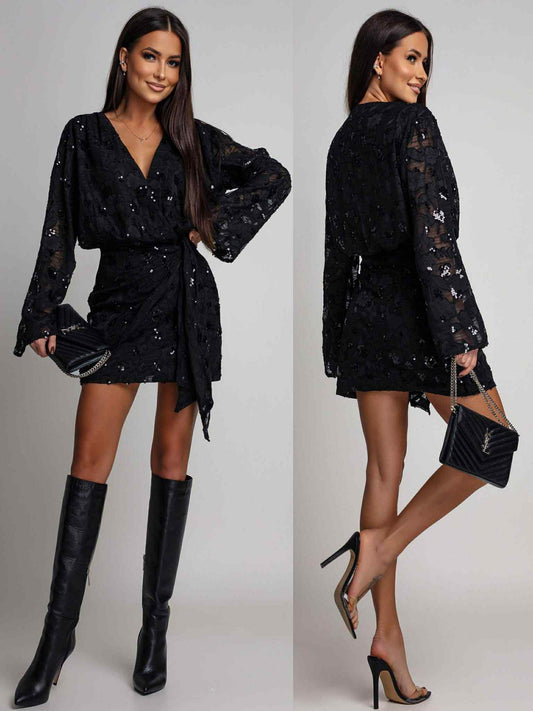 Sillah dress Black  - CY5282