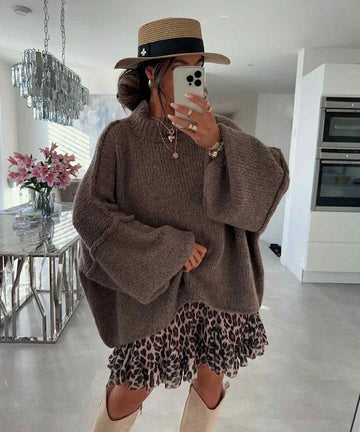 Zeneca sweat brown - G-9691