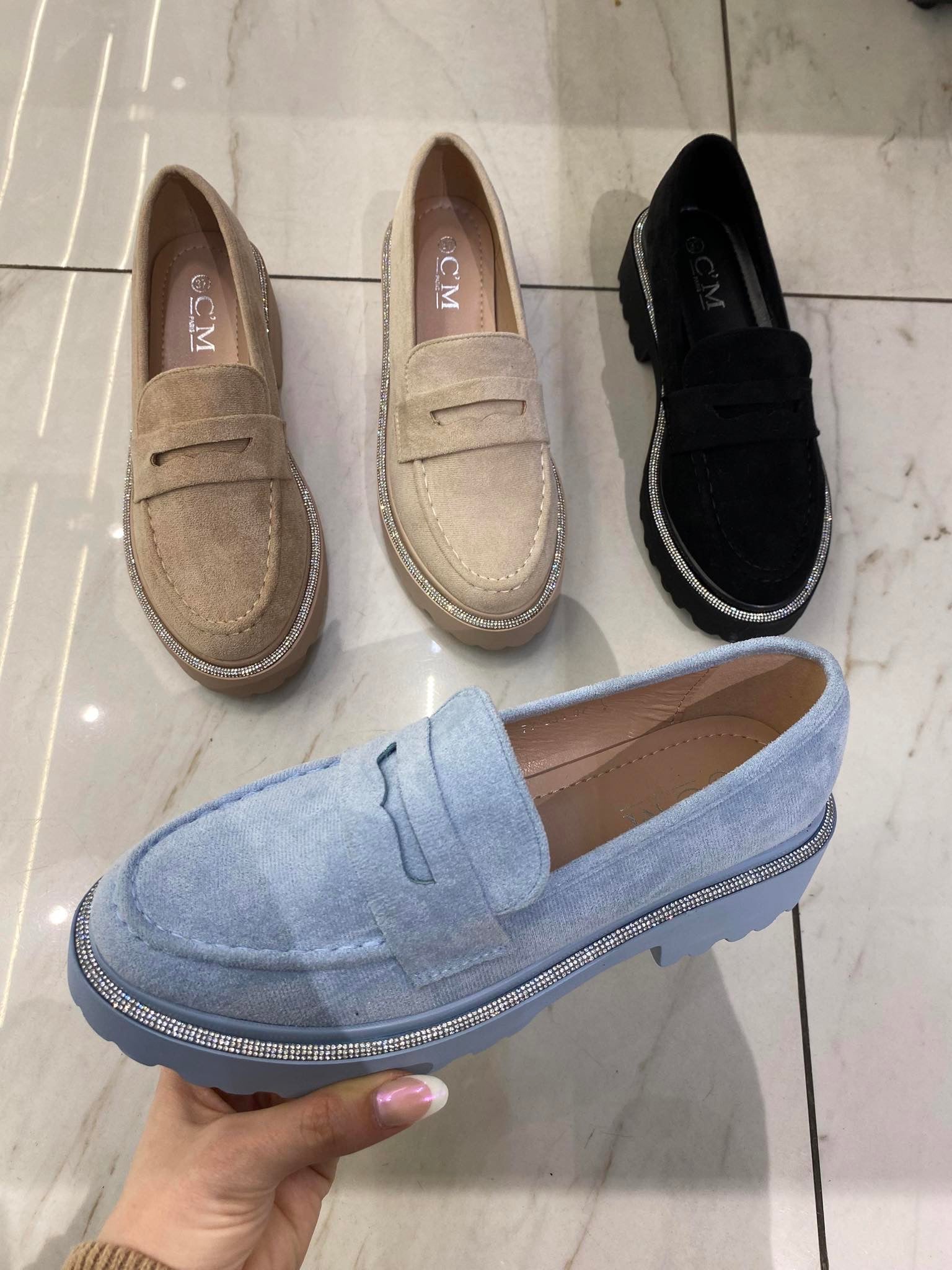 Aplay loafers blue