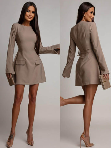 Kreed dress beige - EP19597 556