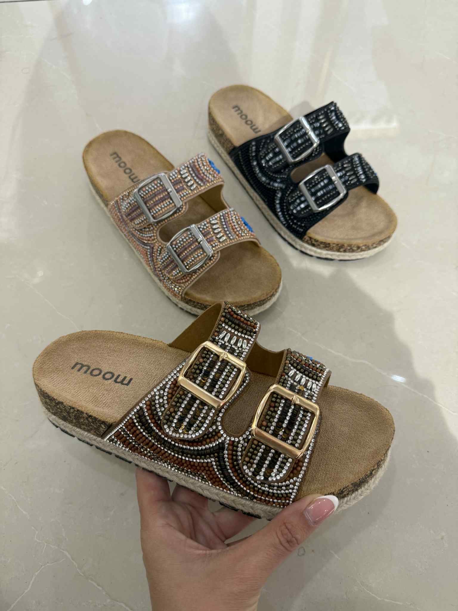Makis slippers Camel 12345