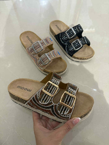 Makis slippers Camel 12345