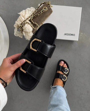 Jovi slippers black  - 556 12345
