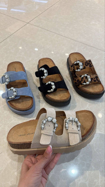 Kleo slippers beige