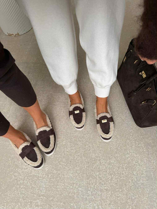 Mantana slippers Brown - GO-301