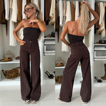 Mirralde jeans Brown -G2381