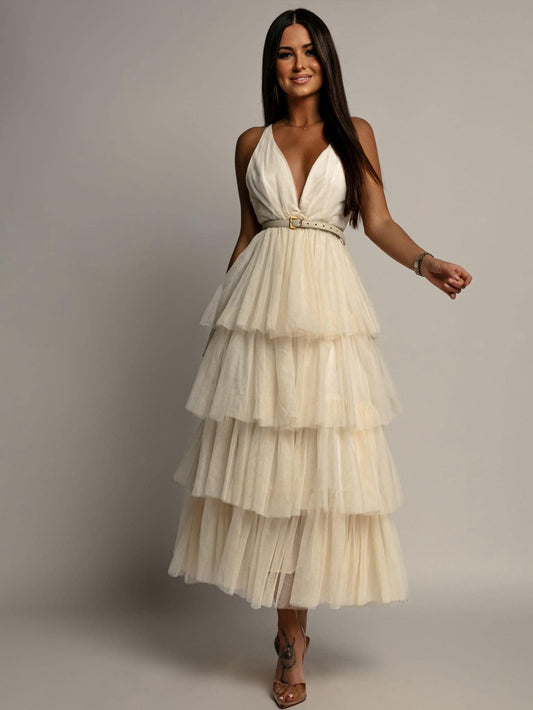 Menja lux dress cream  - 606572