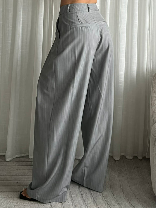 Makiza pants grey    -M823-1