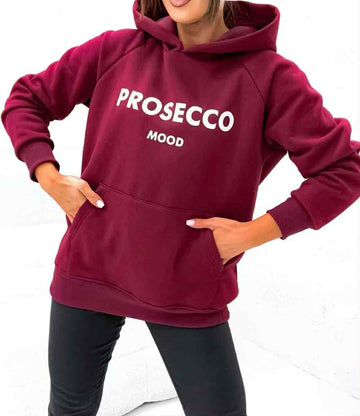 Prosecco sweat Bordeaux  8707