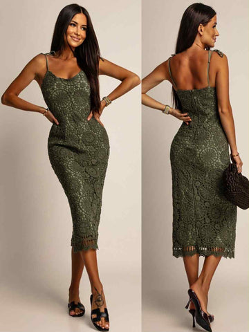Sephora lace dress army - ps9088s