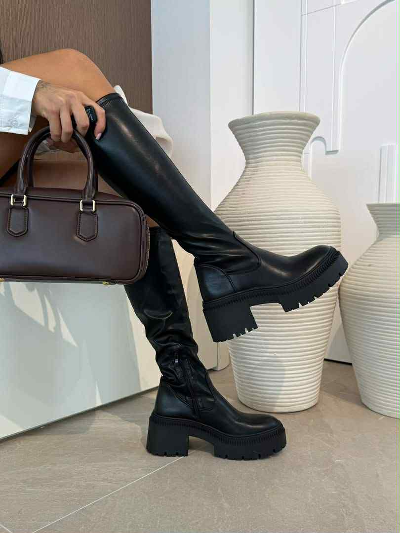 Ulivia boots Black Shine - 9671A