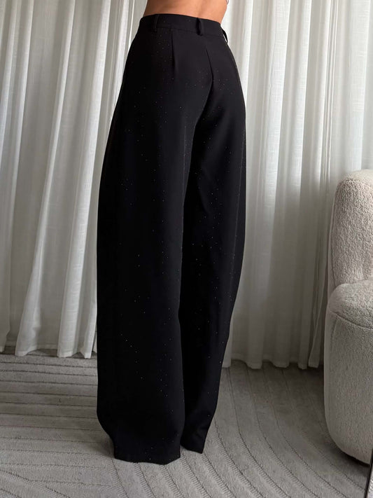 Klovah simili pants Black/black - M935