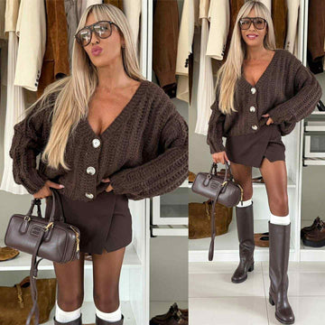 Trendi cardigan choko  - 388145