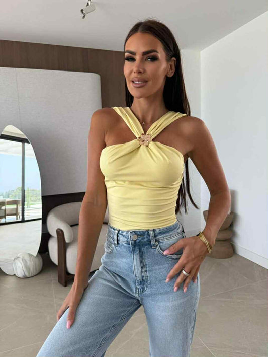 Lorgan top yellow - 61866