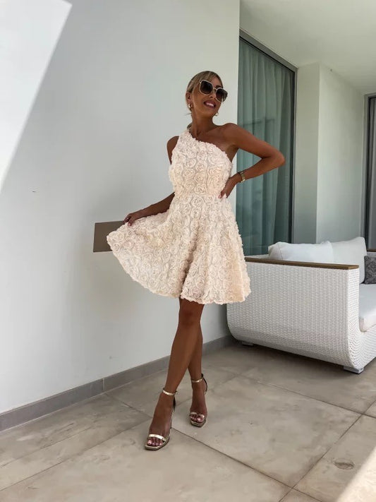 Polliz dress beige -606512 556